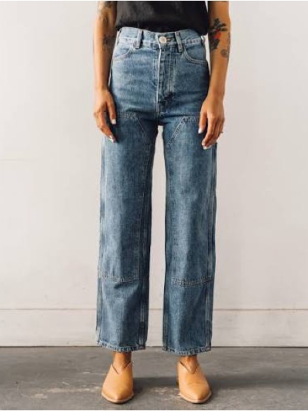 Jesse Kamm Patchfront Hand Pant Cowboy Blue